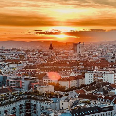 Triiiple Level 20 - Sonnenwohnen Apartment Mit Parkplatz Und Fantastischem Ausblick Wien Exteriör bild